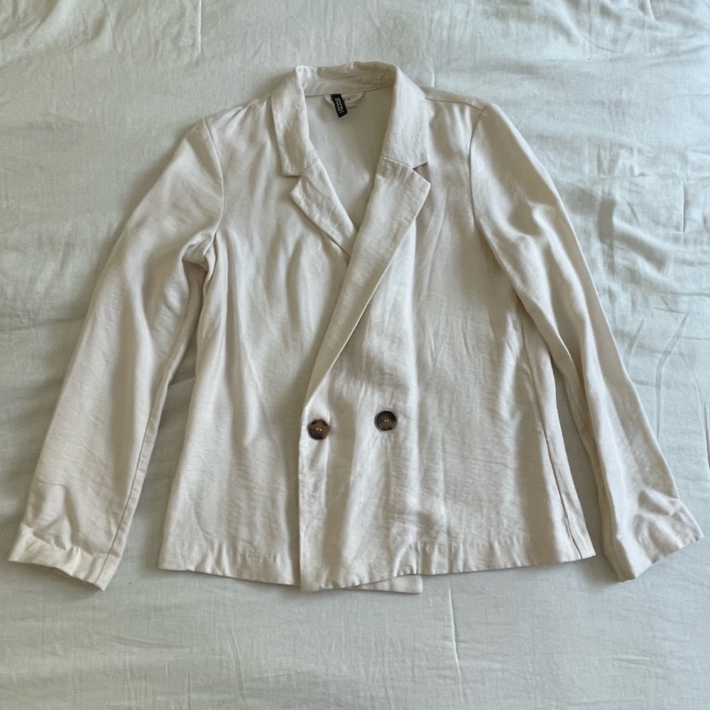 H&M White Blazer